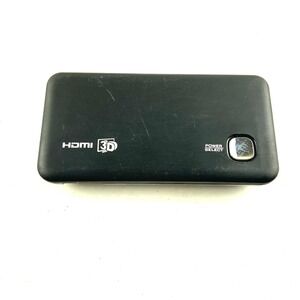 Rocketfish RF-G1185 3D Selector Switch Black 4-Ports Powered HDMI 1080p Full HD